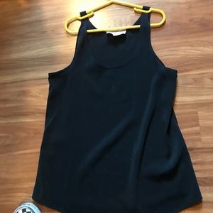 Basic black tank top